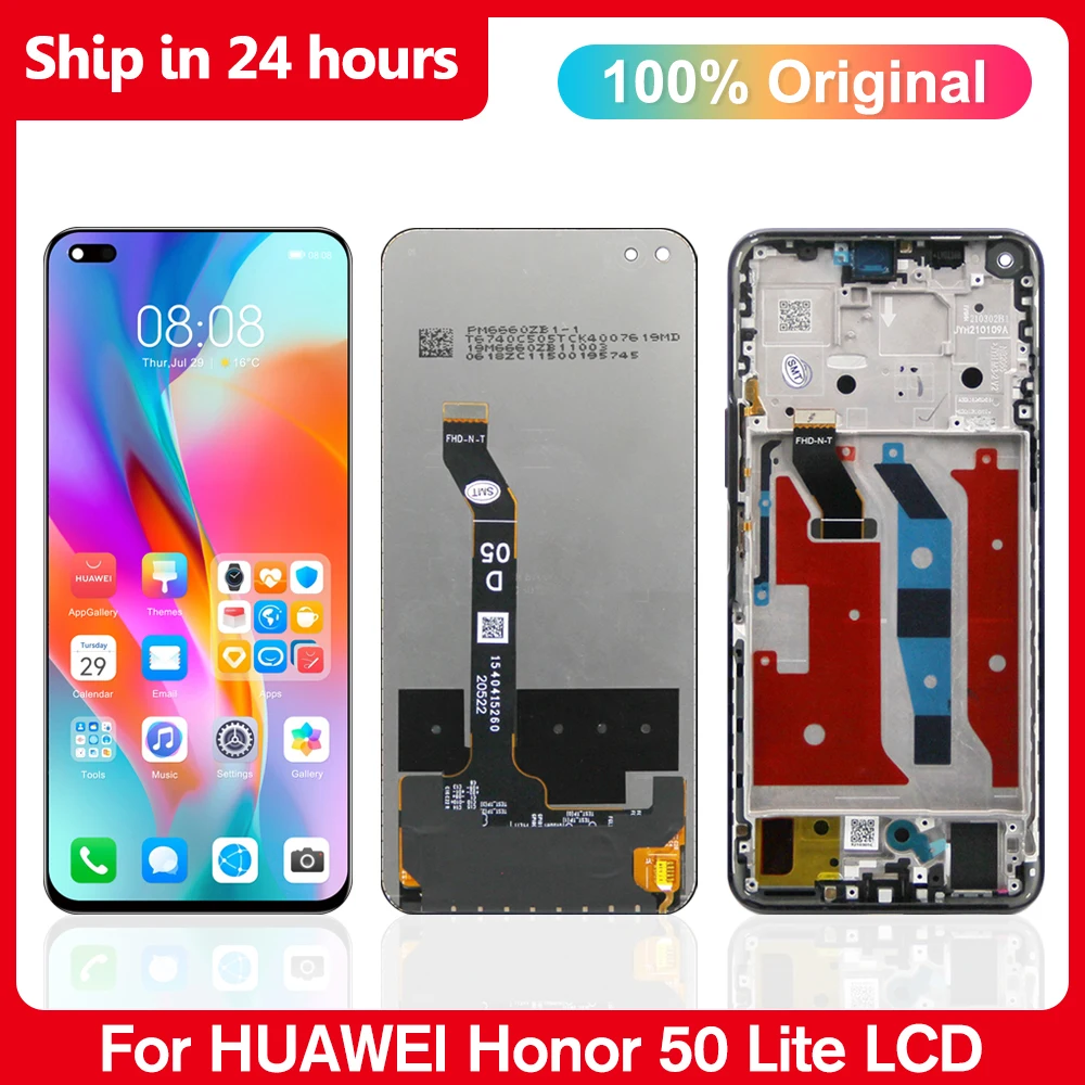 6.67"Original For Huawei Honor 20X LCD Display Touch Screen Digitizer Assembly For Honor 50 Lite NTN-L22, NTN-LX1, NTN-LX3 LCD
6.67"Original For Huawei Honor 20X LCD Display Touch Screen Digitizer Assembly For Honor 50 Lite NTN-L22, NTN-LX1, NTN-LX3 LCD