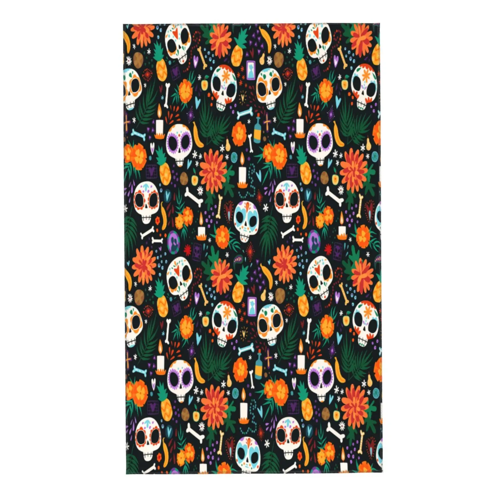 Face Towel Dia de los muertos,Day of the dead skull flowers Soft Bath Hotel Spa Hand Gym Sport Towelstoallas de baño
Face Towel Dia de los muertos,Day of the dead skull flowers Soft Bath Hotel Spa Hand Gym Sport Towelstoallas de baño