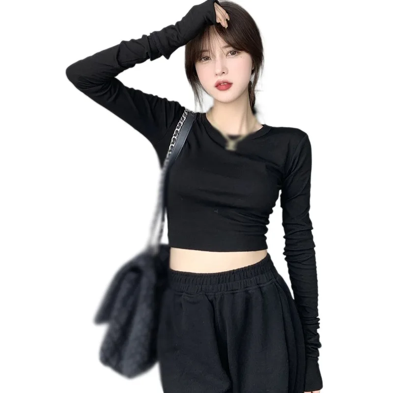 Кроп-Топ женский облегающий, повседневная пикантная Базовая рубашка, укороченный свитер, Повседневная футболка для воркаута, йоги, спортив...
Кроп-Топ женский облегающий, повседневная пикантная Базовая рубашка, укороченный свитер, Повседневная футболка для воркаута, йоги, спортив...