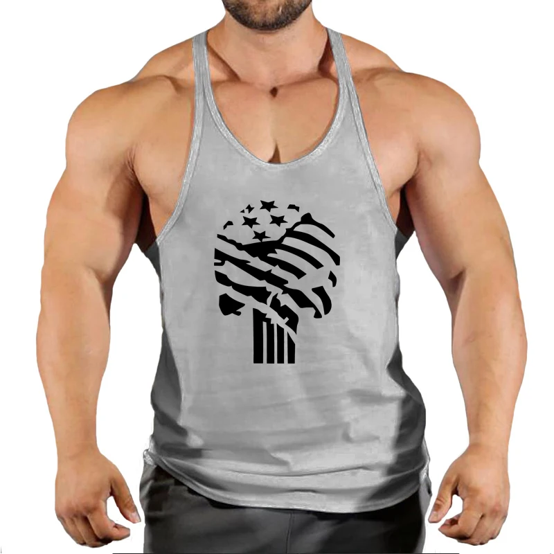 2021 Gym clothing cotton singlets Men's Undershirt bodybuilding tank top men fitness shirt muscle guys sleeveless vest Tank tops
2021 Gym clothing cotton singlets Men's Undershirt bodybuilding tank top men fitness shirt muscle guys sleeveless vest Tank tops