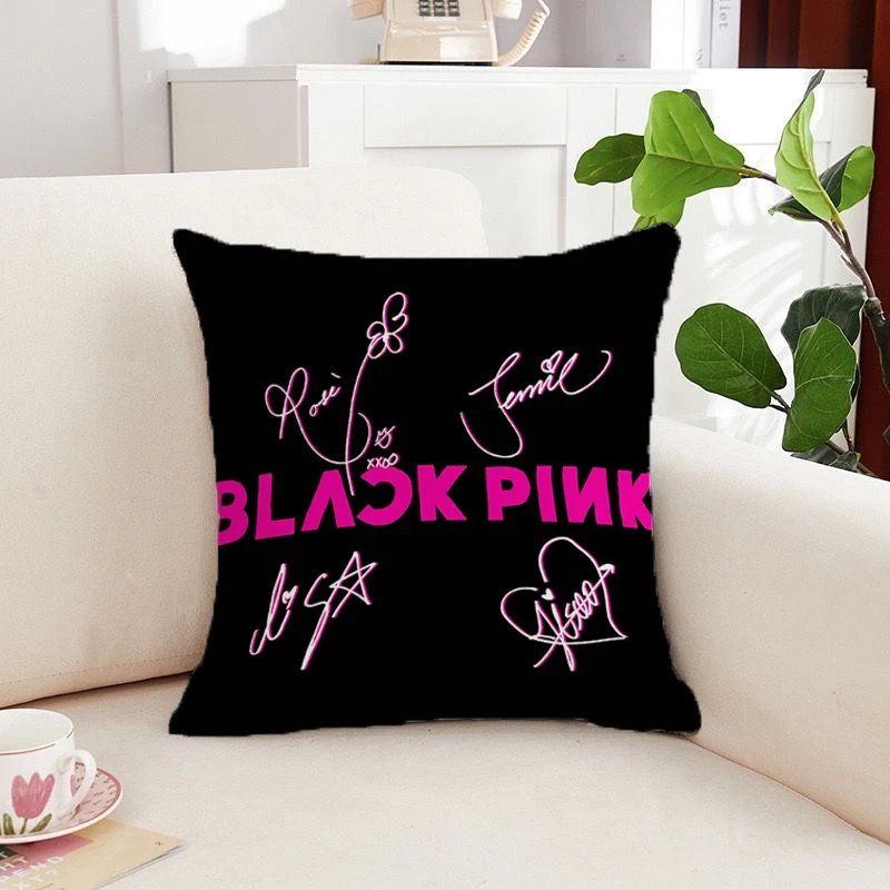Kpop-Blackpink Throw Pillow Covers Decorative Double Sided Printing Pillowcase Ornamental Pillows for Living Room Short Plush
Kpop-Blackpink Throw Pillow Covers Decorative Double Sided Printing Pillowcase Ornamental Pillows for Living Room Short Plush