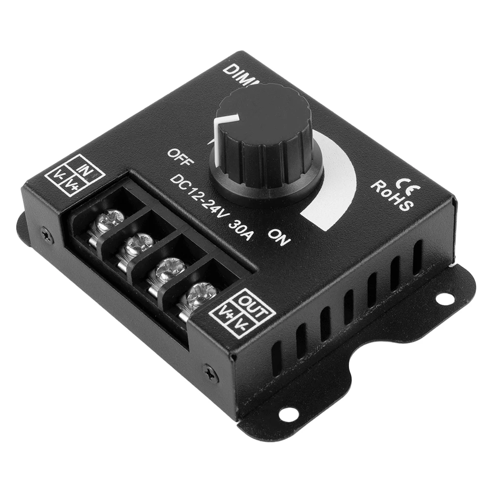 Brand New Dimmer Switch Dimming Controller Adjustable Controller Dimming Knob ON/Off Switch For LED Strip Single Color
Brand New Dimmer Switch Dimming Controller Adjustable Controller Dimming Knob ON/Off Switch For LED Strip Single Color