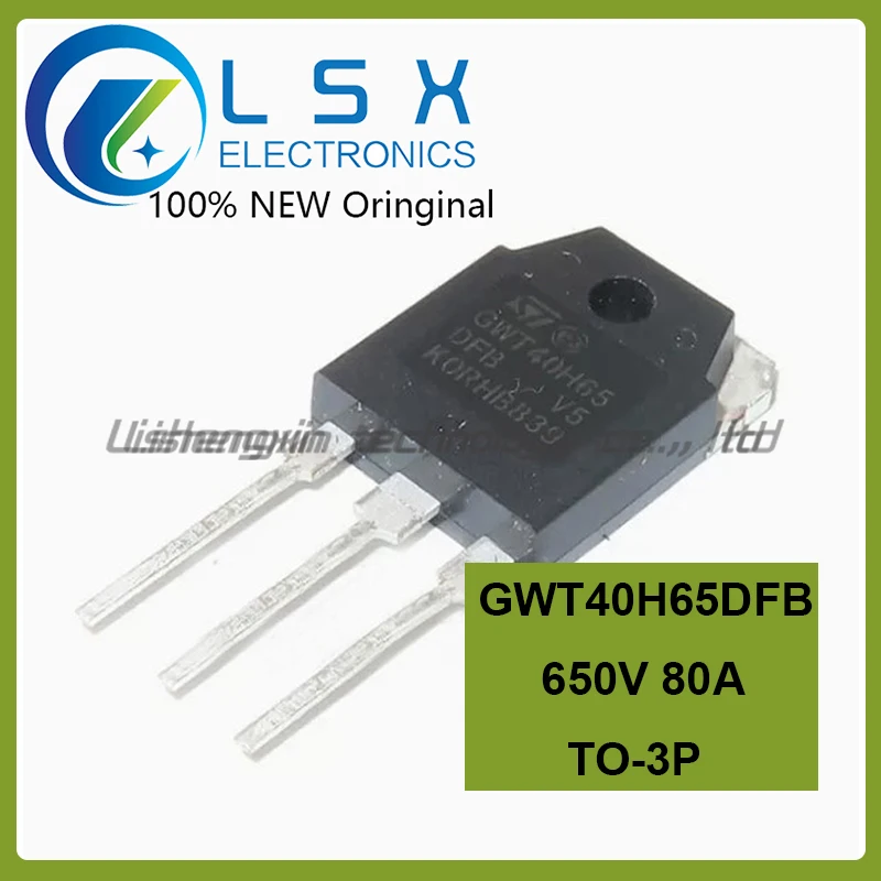 New/5pcs GWT40H65DFB STGWT40H65DFB TO-3P 650V 80A Original In Stock Fast Shipping Quality guarantee
New/5pcs GWT40H65DFB STGWT40H65DFB TO-3P 650V 80A Original In Stock Fast Shipping Quality guarantee