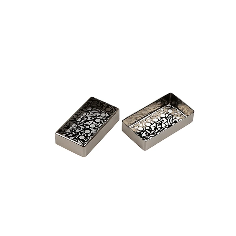 2PCS Openwork 12 Hole Humbucker Guitar Pickup Cover Replacement Accessories For LP Electric Guitar Parts,Black 70 X38 X16mm
2PCS Openwork 12 Hole Humbucker Guitar Pickup Cover Replacement Accessories For LP Electric Guitar Parts,Black 70 X38 X16mm