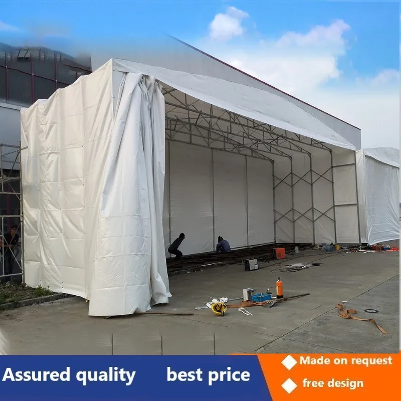 Outdoor mobile push-pull large tent telescopic folding canopy shrink warehouse canopy
Outdoor mobile push-pull large tent telescopic folding canopy shrink warehouse canopy