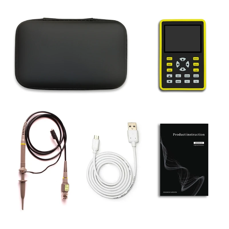 Digital Oscilloscope with 3 Modes 2.4'' IPS LCD 500MS/s Sampling Rate 100MHz Bandwidth Support Waveform Storage Drop Shipping
Digital Oscilloscope with 3 Modes 2.4'' IPS LCD 500MS/s Sampling Rate 100MHz Bandwidth Support Waveform Storage Drop Shipping