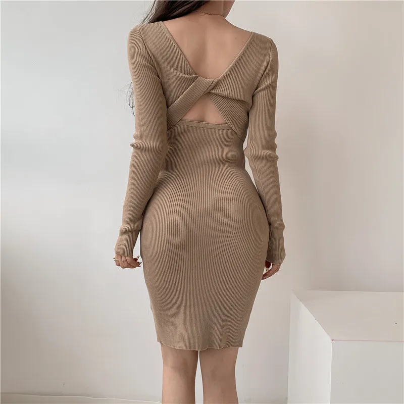 2022 Elegant Vintage Korean Sexy Hollow Out Club Knitted Bodycon Sweater Dress Women FD73769873
2022 Elegant Vintage Korean Sexy Hollow Out Club Knitted Bodycon Sweater Dress Women FD73769873