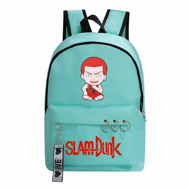 

Anime SLAM DUNK Backpacks Women Man Travel Backpack Student Fsahion Schoolbag Casual Shoulders Bag 2023 New Mochila Feminina