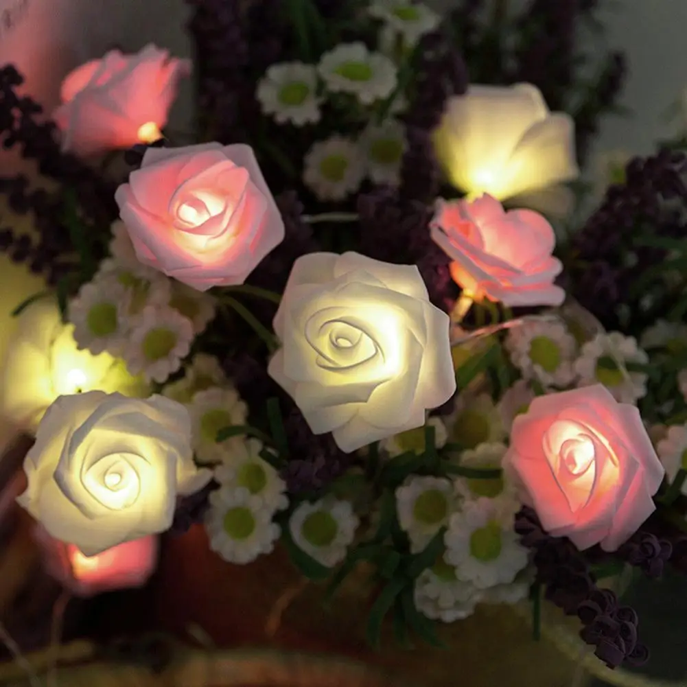 1.5M Rose LED Fairy Lights Battery USB Holiday Light String Wedding Christmas Valentine Party Room Garland Decoration Fairy Ligh
1.5M Rose LED Fairy Lights Battery USB Holiday Light String Wedding Christmas Valentine Party Room Garland Decoration Fairy Ligh