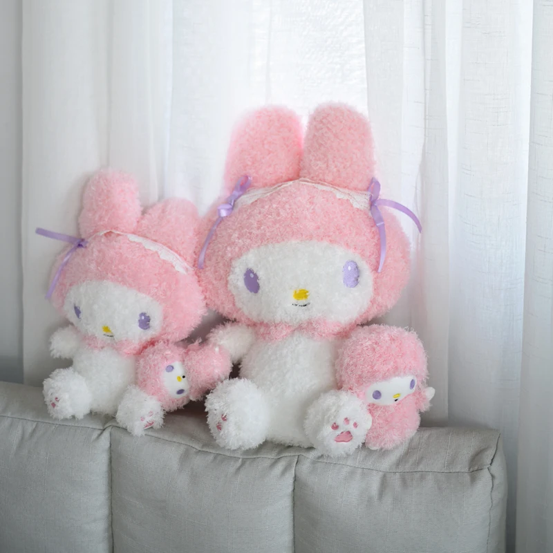 

40/50cm TAKARA TOMY My Melody Plush Toy Cute Plushies Stuffed Anime Kawaii Doll Soft Throw Pillow Girly Home Decor Xmas Gift