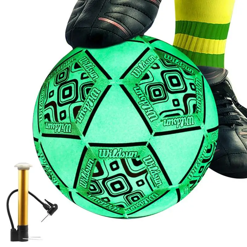 Glowing Soccer Ball Glowing Reflective Football Luminous Football Reflective Soccer Gifts For Men Night Game With Pump
Glowing Soccer Ball Glowing Reflective Football Luminous Football Reflective Soccer Gifts For Men Night Game With Pump