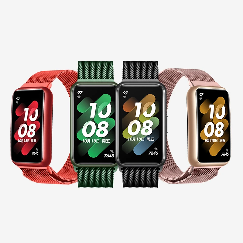 Магнитный ремешок для Huawei Watch Band 7, браслет из нержавеющей стали, аксессуары для смарт-часов Hawei Band7, металлический ремешок для часов
Магнитный ремешок для Huawei Watch Band 7, браслет из нержавеющей стали, аксессуары для смарт-часов Hawei Band7, металлический ремешок для часов