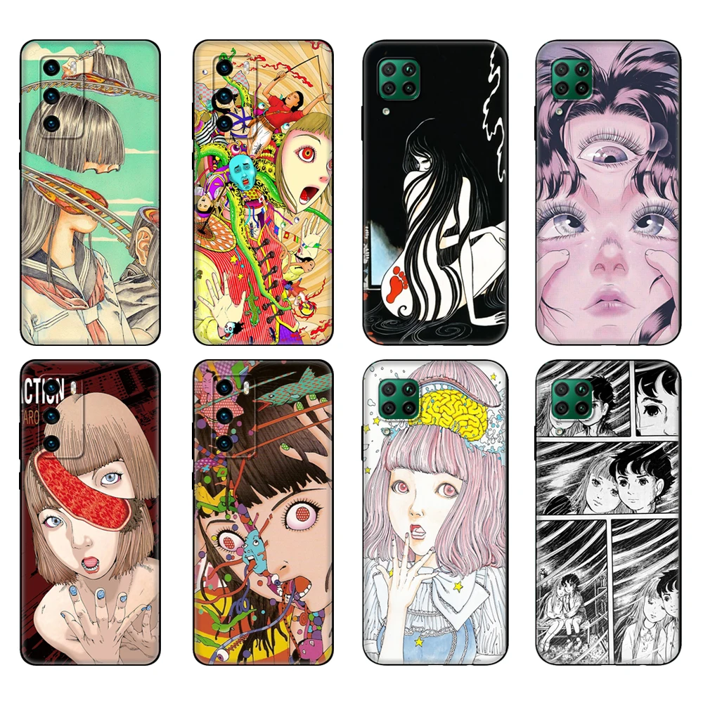 Black tpu Case For Huawei P30 Lite P30 Pro P40 Case For Huawei P40 LITE E P Smart 2020 Case Cover shintaro kago Horror cartoons 
Black tpu Case For Huawei P30 Lite P30 Pro P40 Case For Huawei P40 LITE E P Smart 2020 Case Cover shintaro kago Horror cartoons
