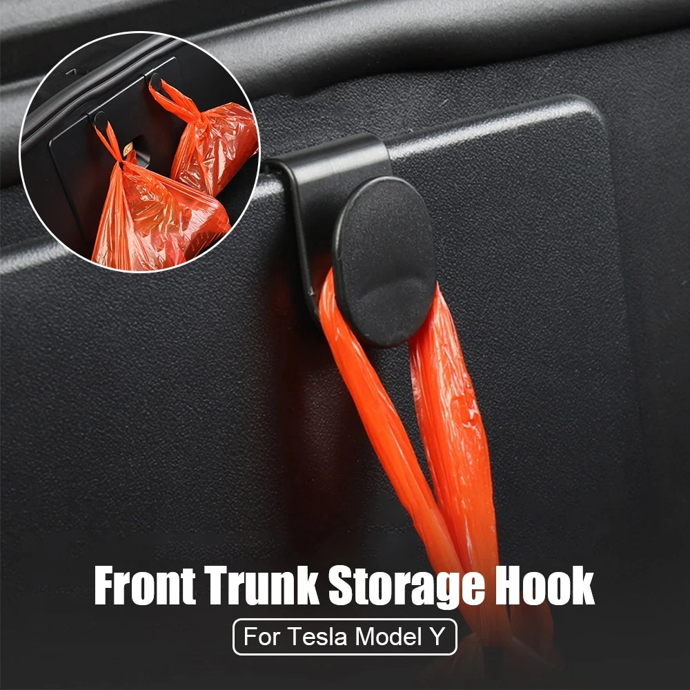Storage Hanging Accessories Car Interior Accessories Anti Swinging Interior Hook Bag Front Trunk Storage Hook For Tesla Model Y
Storage Hanging Accessories Car Interior Accessories Anti Swinging Interior Hook Bag Front Trunk Storage Hook For Tesla Model Y