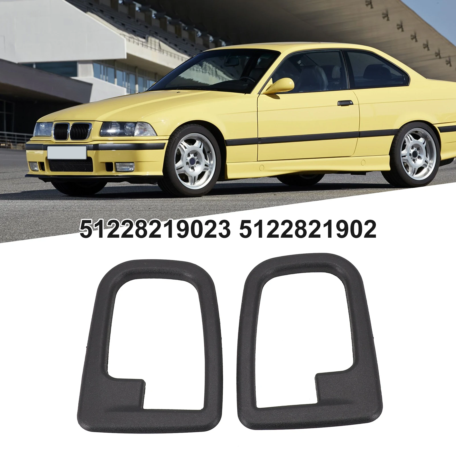 For BMW 3 E36 Z3 M3 Door Handle Covers Direct Fit Improved Charging Capabilities OEM Number 51228219023 51228219024
For BMW 3 E36 Z3 M3 Door Handle Covers Direct Fit Improved Charging Capabilities OEM Number 51228219023 51228219024