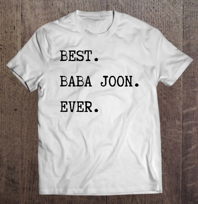 Мужская футболка с надписью Best Baba Joon Ever на День отца Персидского, Мужская одежда, футболки для женщин, Винтажные Футболки с аниме
Мужская футболка с надписью Best Baba Joon Ever на День отца Персидского, Мужская одежда, футболки для женщин, Винтажные Футболки с аниме