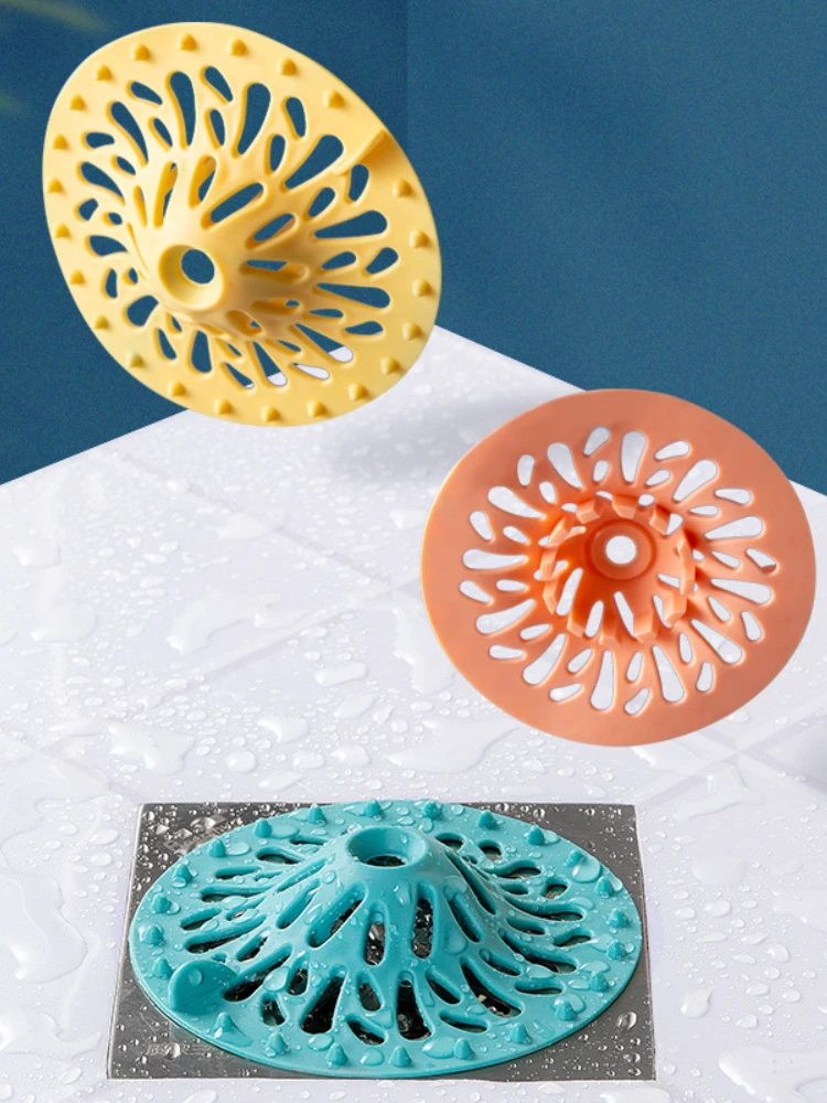 Bathroom Hair Filter Kitchen Sink Filter Plug Bathtub Anti-Clog Floor Drain Silicone Plug Bathroom Accessories Cleaning Supplies
Bathroom Hair Filter Kitchen Sink Filter Plug Bathtub Anti-Clog Floor Drain Silicone Plug Bathroom Accessories Cleaning Supplies