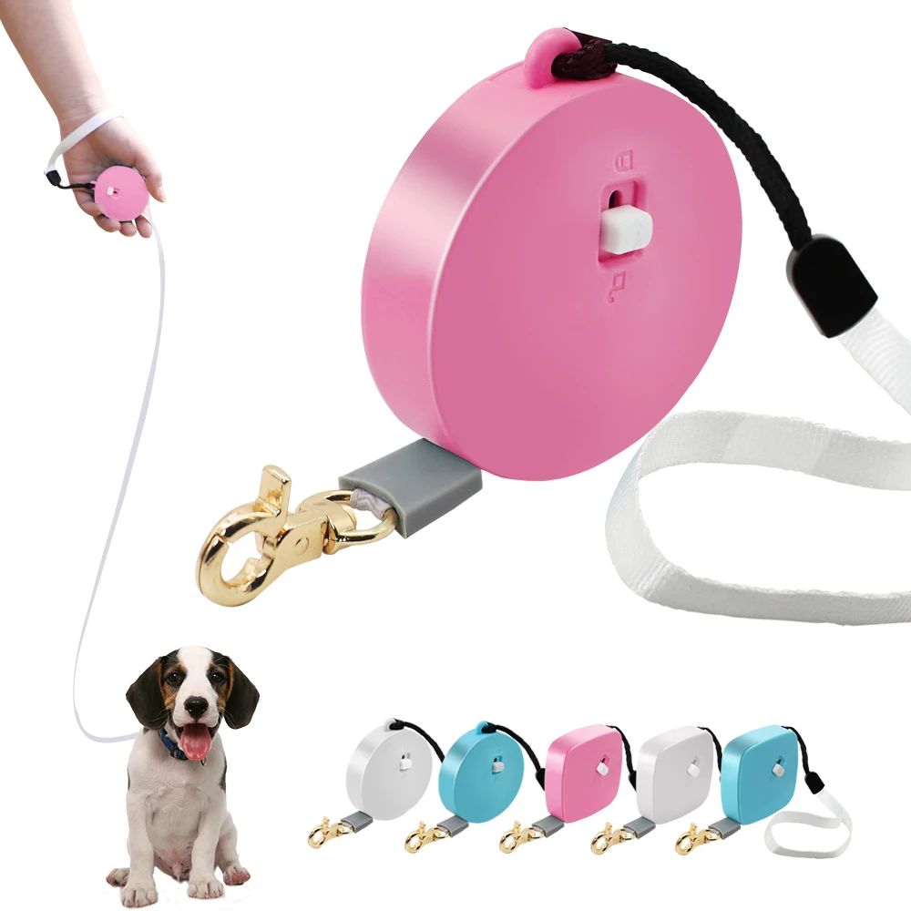 

Dog Leash 2m Retractable Automatic Extending Pet Nylon Leash Dog Walking Leads for Cats Puppy Small Dogs Chihuahua Yorkshire