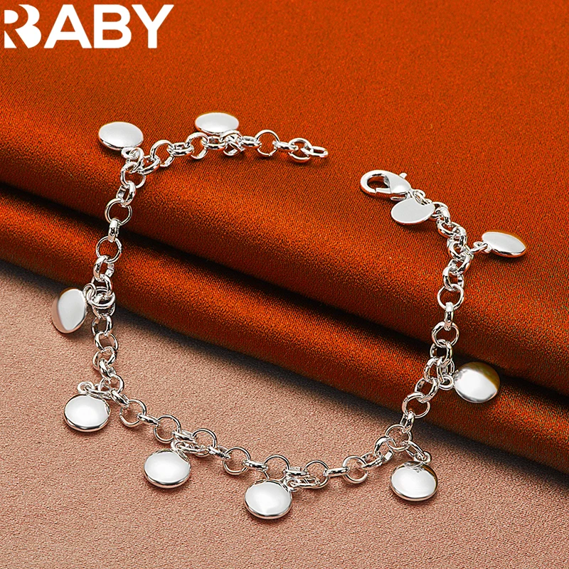 Lovely 925 Sterling Silver Cute Solid Beans Bracelet Chain For Woman Wedding Fashion Party Jewelry Girl Student Christmas Gifts
Lovely 925 Sterling Silver Cute Solid Beans Bracelet Chain For Woman Wedding Fashion Party Jewelry Girl Student Christmas Gifts