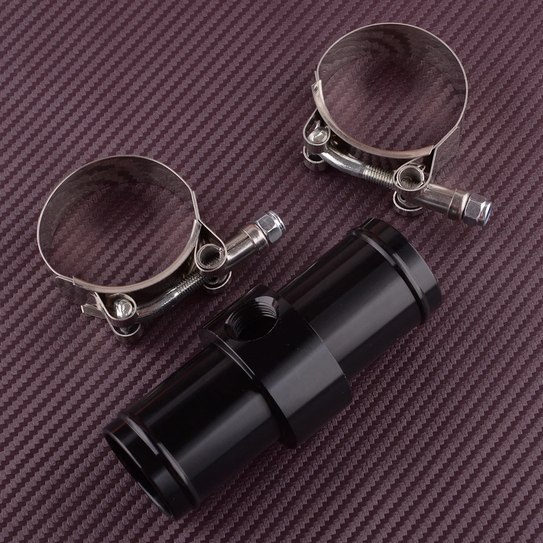 Universal Car Aluminum Alloy Inline Radiator Hose Connector 3/8 NPT Temperature Sensor Adapter New
Universal Car Aluminum Alloy Inline Radiator Hose Connector 3/8 NPT Temperature Sensor Adapter New