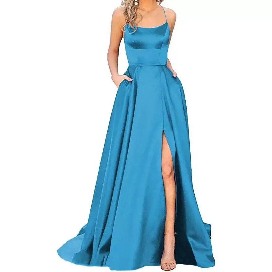 2023 Solid Color Bridesmaid Long Dresses Slim Fashion Bridesmaid Evening Dress Maxi Dresses for Women
2023 Solid Color Bridesmaid Long Dresses Slim Fashion Bridesmaid Evening Dress Maxi Dresses for Women