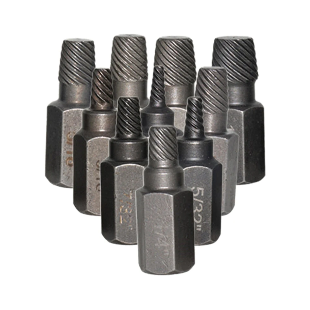 Brand New Nut Removal Tool Screw Extractor 10pcs Corrosion-Resistant High Hardness Multiple Sizes Pollution-Free
Brand New Nut Removal Tool Screw Extractor 10pcs Corrosion-Resistant High Hardness Multiple Sizes Pollution-Free