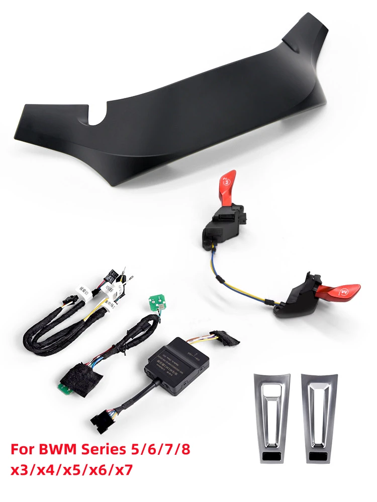 For BMW G30 F31 Steering Wheel Back Cover M1 M2 Button Paddle Modify Driving Mode Switch Activator M5 3 Series X5/X6X/X7 M Sport
For BMW G30 F31 Steering Wheel Back Cover M1 M2 Button Paddle Modify Driving Mode Switch Activator M5 3 Series X5/X6X/X7 M Sport