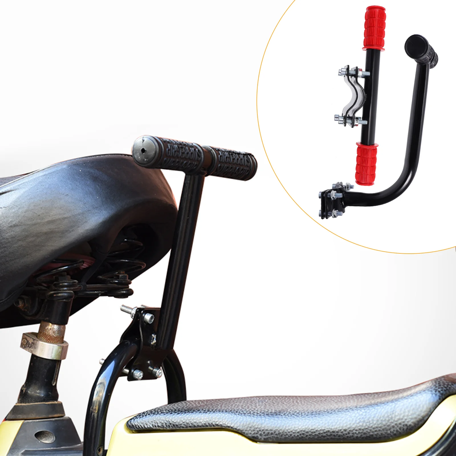 2Pcs Creative Cycle Parts Cycle Handrails Novel Durable Cycle Rear Seat Armrests for Mountain Bike 
2Pcs Creative Cycle Parts Cycle Handrails Novel Durable Cycle Rear Seat Armrests for Mountain Bike