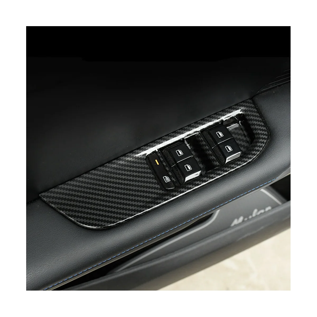 For MG 4 MG4 EV Mulan 2023 Car Window Control Lift Switch Panel Cover Trim Decoration Accessories - ABS Carbon Fiber
For MG 4 MG4 EV Mulan 2023 Car Window Control Lift Switch Panel Cover Trim Decoration Accessories - ABS Carbon Fiber