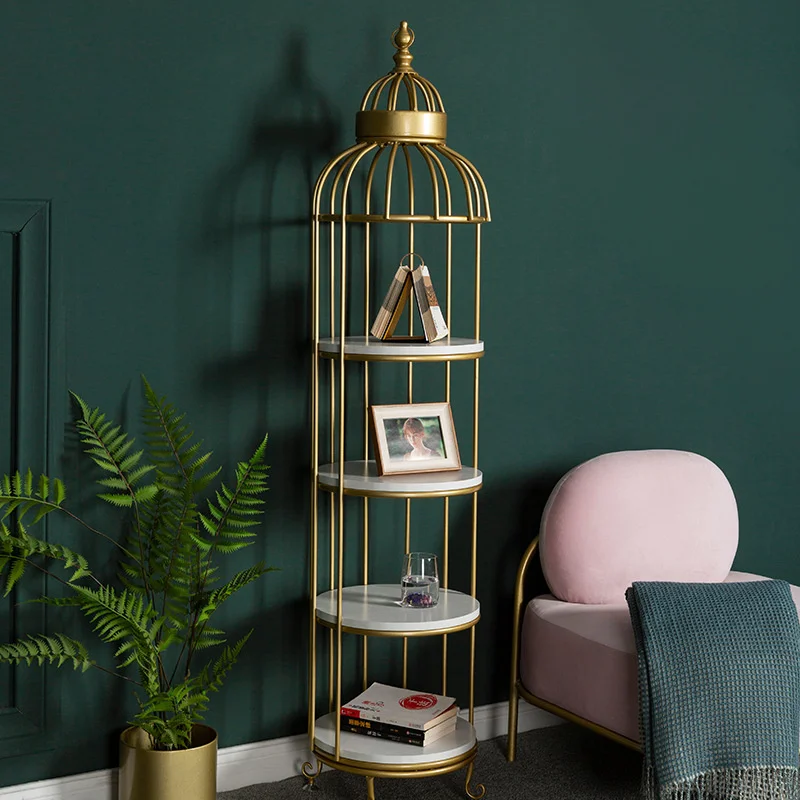 Iron Bird Cage Storage Rack Living Room Floor Multilayer Plot Relf Simple Bedroom Balcony Bathroom Storage Organizer
Iron Bird Cage Storage Rack Living Room Floor Multilayer Plot Relf Simple Bedroom Balcony Bathroom Storage Organizer
