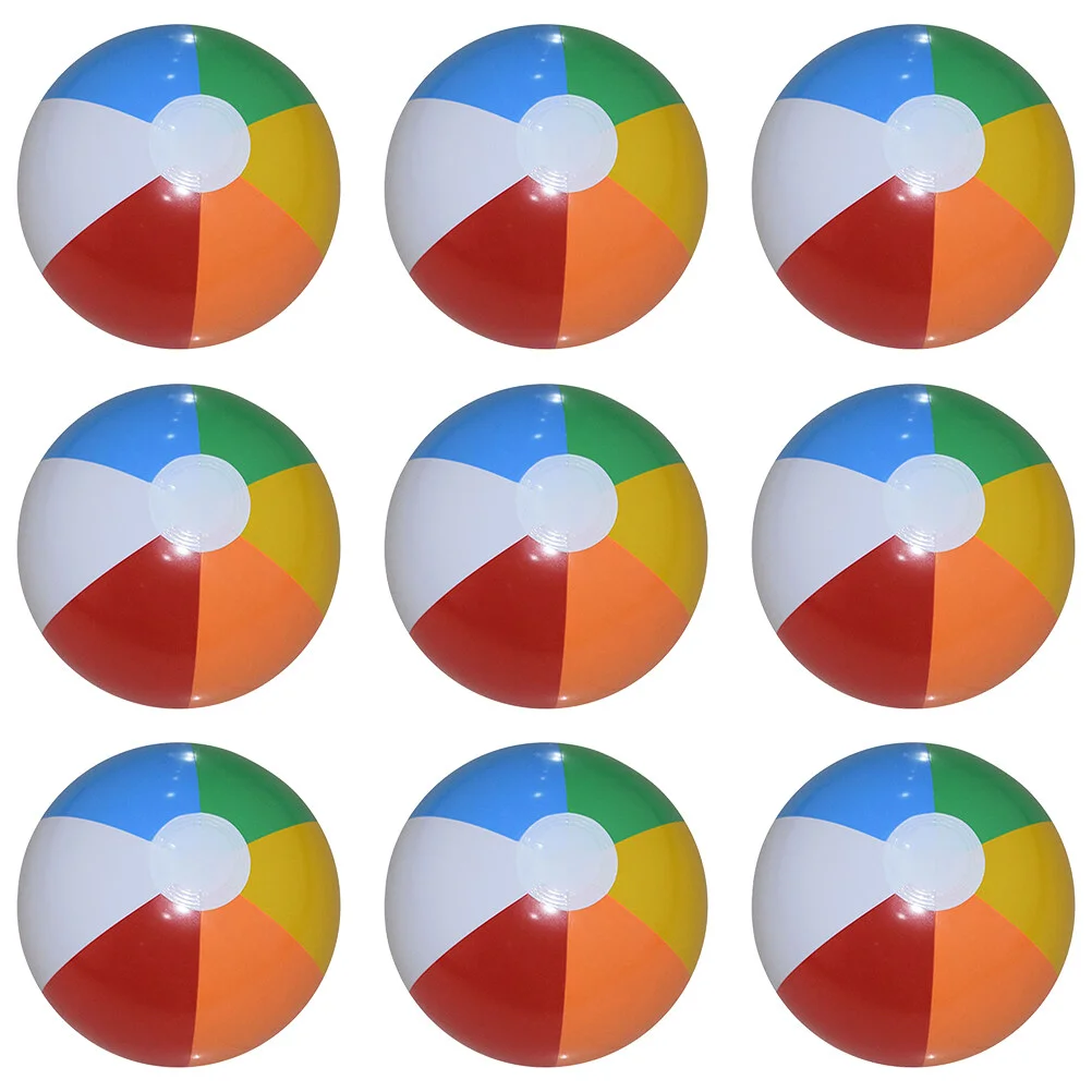 12PCS PVC Inflatable Balls Beach Swimming Pool Play Ball Toy Outdoor Supplies for Summer
12PCS PVC Inflatable Balls Beach Swimming Pool Play Ball Toy Outdoor Supplies for Summer