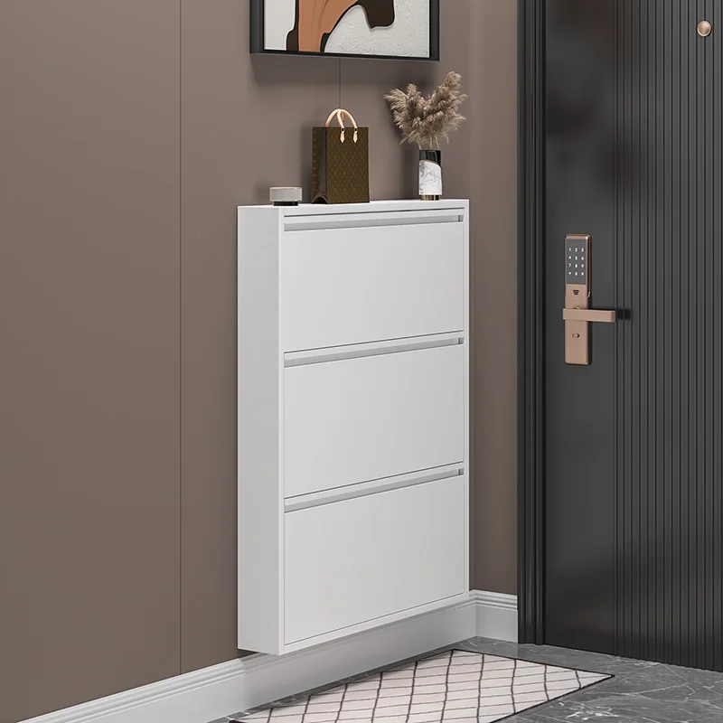 Ultra Thin Entryway Shoe Cabinets Organizer Door Modern Multi Layer Shoe Rack Partition White Armarios De Dormitorio Furniture 
Ultra Thin Entryway Shoe Cabinets Organizer Door Modern Multi Layer Shoe Rack Partition White Armarios De Dormitorio Furniture
