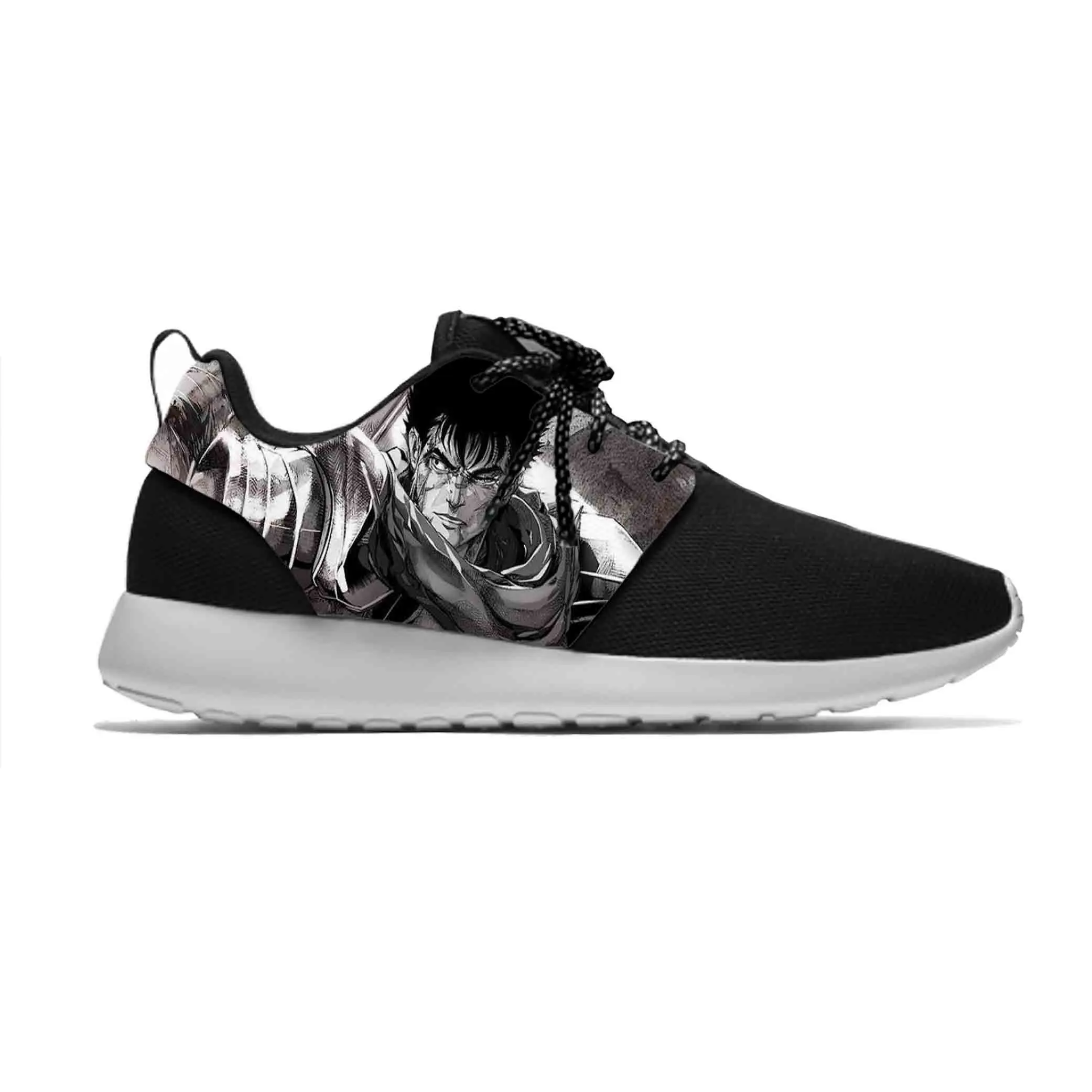 Anime Manga Cartoon Berserk Guts Black Swordsman Sport Running Shoes Casual Breathable Lightweight 3D Print Men Women Sneakers
Anime Manga Cartoon Berserk Guts Black Swordsman Sport Running Shoes Casual Breathable Lightweight 3D Print Men Women Sneakers