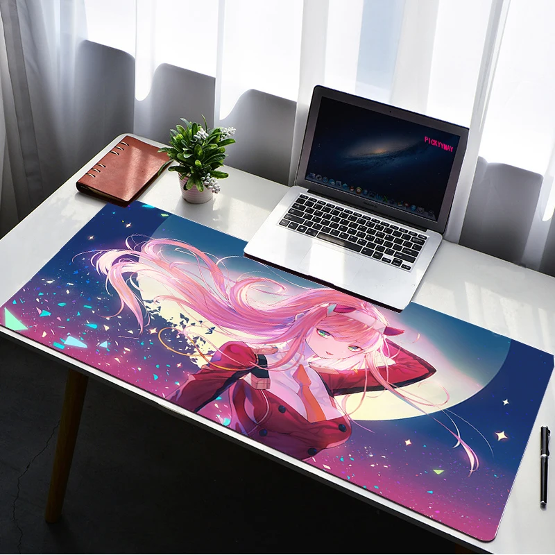 Zero Two Darling In The Franxx Mouse Pad Large Gaming Mousepad PC rug gamer mousepads Keyboard Mat Desk Pad Laptop Mausepad CSGO
Zero Two Darling In The Franxx Mouse Pad Large Gaming Mousepad PC rug gamer mousepads Keyboard Mat Desk Pad Laptop Mausepad CSGO