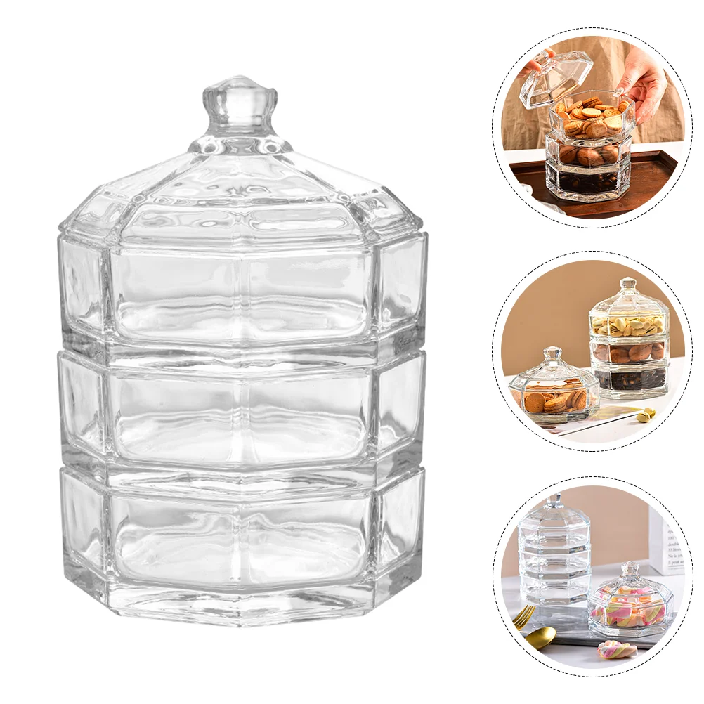 Многофункциональная банка для конфет, держатель для закусок, 3-уровневая банка для конфет, миска для конфет, банка для конфет с крышкой, держ... 
Многофункциональная банка для конфет, держатель для закусок, 3-уровневая банка для конфет, миска для конфет, банка для конфет с крышкой, держ...