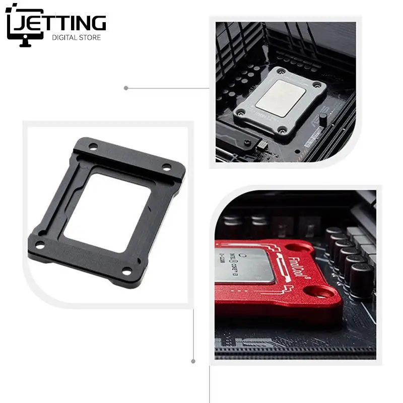 CPU Bending Correction Fixing Buckle For Intel 12Th CPU Bending Corrector Frame Protector LGA1700/1800 Buckle Fix Substitute CNC
CPU Bending Correction Fixing Buckle For Intel 12Th CPU Bending Corrector Frame Protector LGA1700/1800 Buckle Fix Substitute CNC