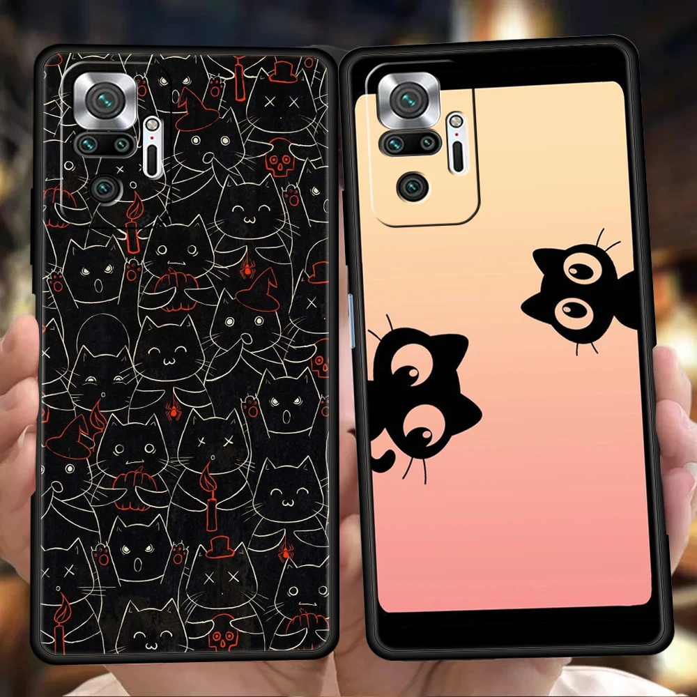 Black Cat Phone Case for Xiaomi Redmi NOTE 12 Pro K40 K50 Gaming 8A 9T 9A 9C Note 8 8T 9 9S 10 11 Pro Plus Soft Shell Coque Capa
Black Cat Phone Case for Xiaomi Redmi NOTE 12 Pro K40 K50 Gaming 8A 9T 9A 9C Note 8 8T 9 9S 10 11 Pro Plus Soft Shell Coque Capa