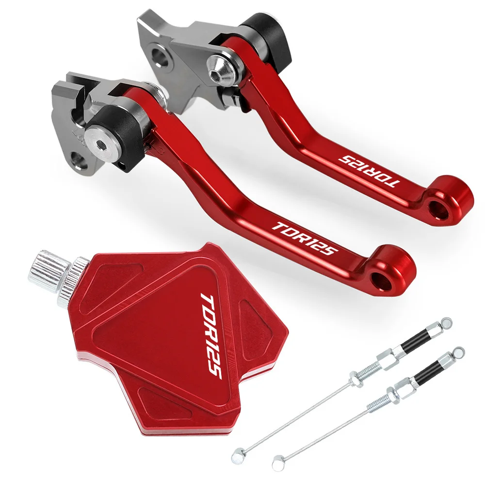 CNC Dirt Bike Brake Clutch Levers Stunt Clutch Pull Cable Lever Replacement Easy System For YAMAHA TDR125 1991-2002 2001 2000
CNC Dirt Bike Brake Clutch Levers Stunt Clutch Pull Cable Lever Replacement Easy System For YAMAHA TDR125 1991-2002 2001 2000