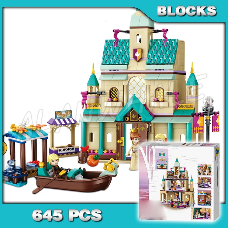 645pcs Princess Royal Girls 3-story Ice Snow Castle Village Fishmonger Stall 11471 Building Blocks Sets Compatible With Model
645pcs Princess Royal Girls 3-story Ice Snow Castle Village Fishmonger Stall 11471 Building Blocks Sets Compatible With Model