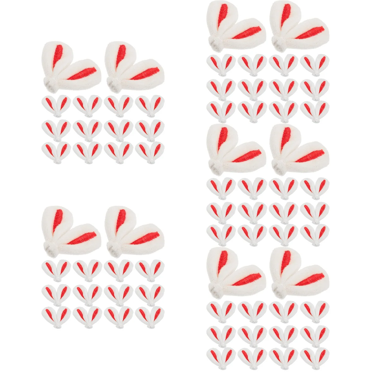 100 pcs Adorable Rabbit Ear Hairpin Decor Hair Clip Making Bunny Accessories DIY Craft
100 pcs Adorable Rabbit Ear Hairpin Decor Hair Clip Making Bunny Accessories DIY Craft