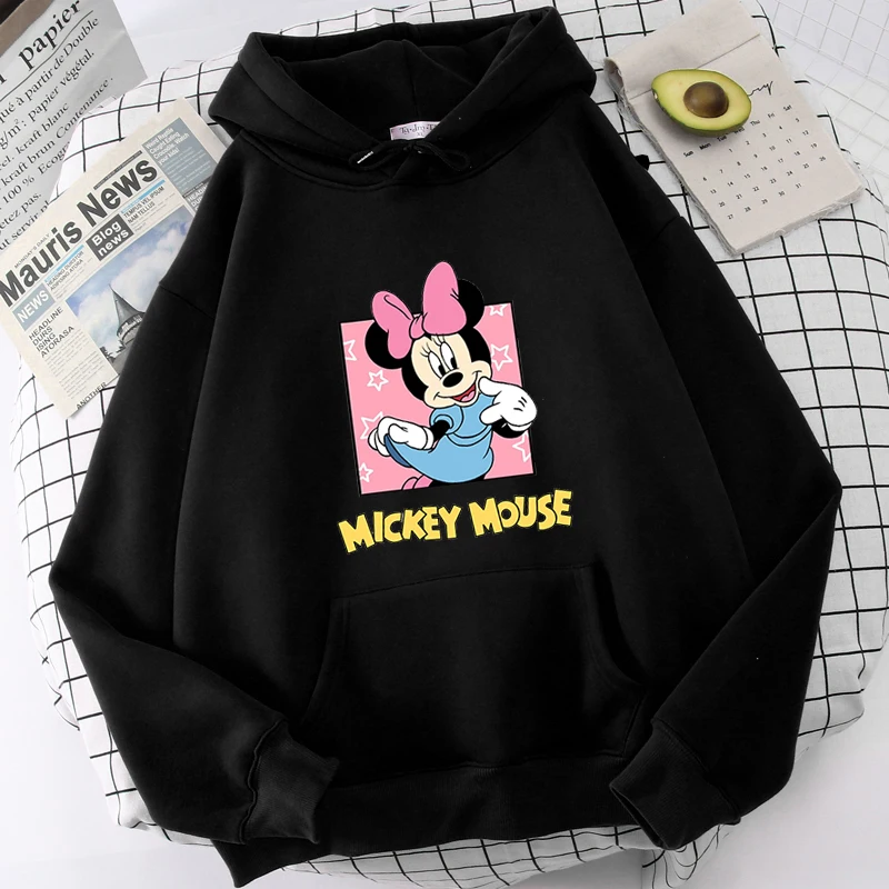 Disney Hoodie Women's Mickey Minnie Letters 2021 Printed Plus Fleece Hooded Loose Thickening Warm Top Men and Women 8 Colors
Disney Hoodie Women's Mickey Minnie Letters 2021 Printed Plus Fleece Hooded Loose Thickening Warm Top Men and Women 8 Colors
