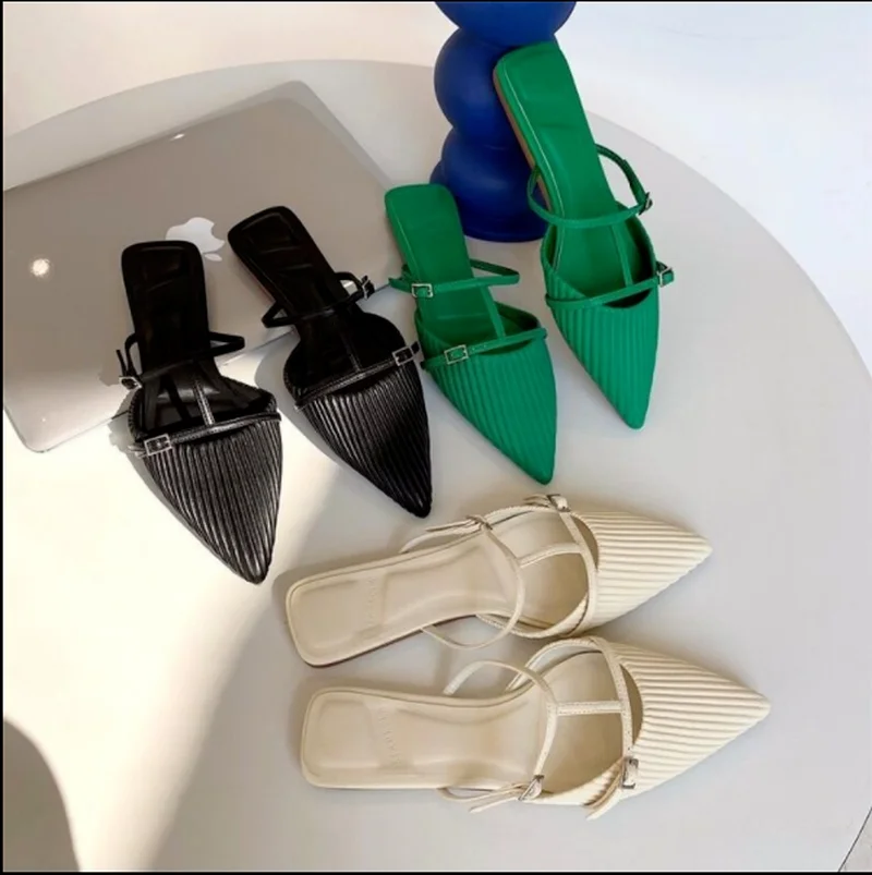 2022 NEW Women Sandals Pointed Toe Elegant Party Thin Mid Heels Back Strap Summer Casual Slides Sandals Clear Heels
2022 NEW Women Sandals Pointed Toe Elegant Party Thin Mid Heels Back Strap Summer Casual Slides Sandals Clear Heels