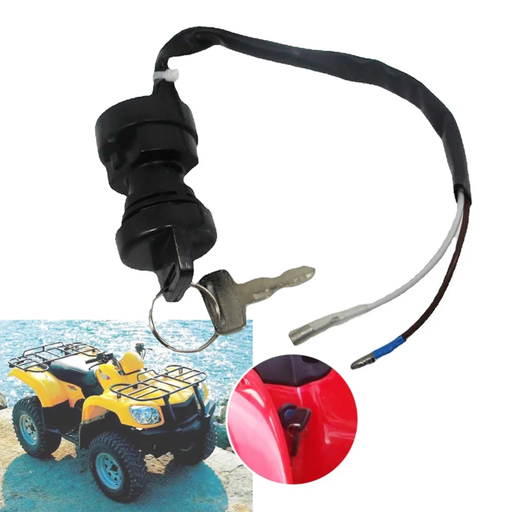 1X ATV Ignition Key Switch 2-Wires Start Switch Lock Key For Kawasaki Bayou 300 400 KLF300 Prairie 300 400 Lakota 4X4 1989-1996
1X ATV Ignition Key Switch 2-Wires Start Switch Lock Key For Kawasaki Bayou 300 400 KLF300 Prairie 300 400 Lakota 4X4 1989-1996