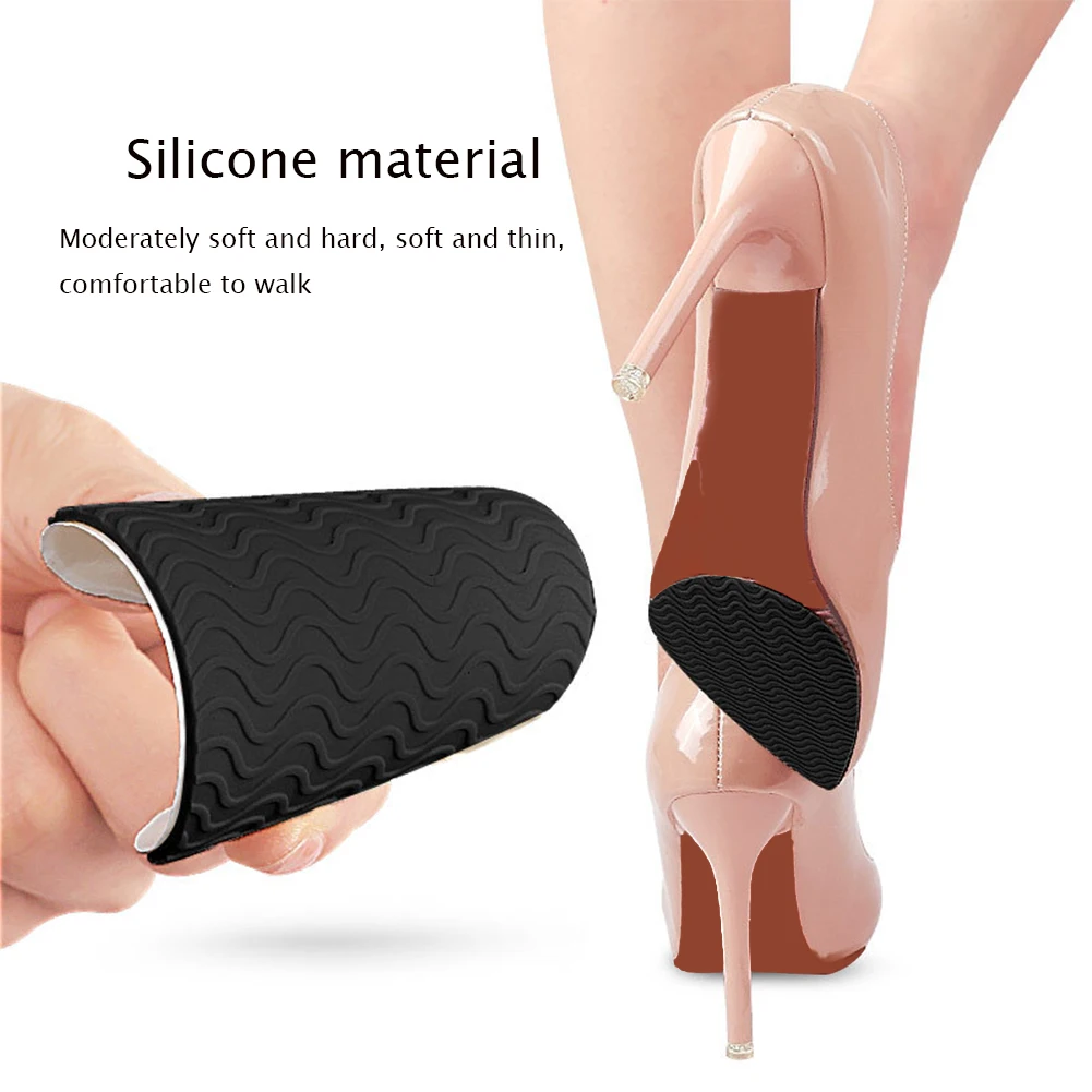 Silica Gel Anti-Slip Soles For Shoes Protector Women High Heel Sole Non Slip Sticker Rubber Grips Forefoot Outsoles Pad Insert
Silica Gel Anti-Slip Soles For Shoes Protector Women High Heel Sole Non Slip Sticker Rubber Grips Forefoot Outsoles Pad Insert