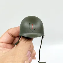 UJINDOU UD9017 1/6 WWII The Big Red One U.S. Army Infantryman Hürtgen Forest 1944 M1 Helmet with Inner Net Cap Fit 12