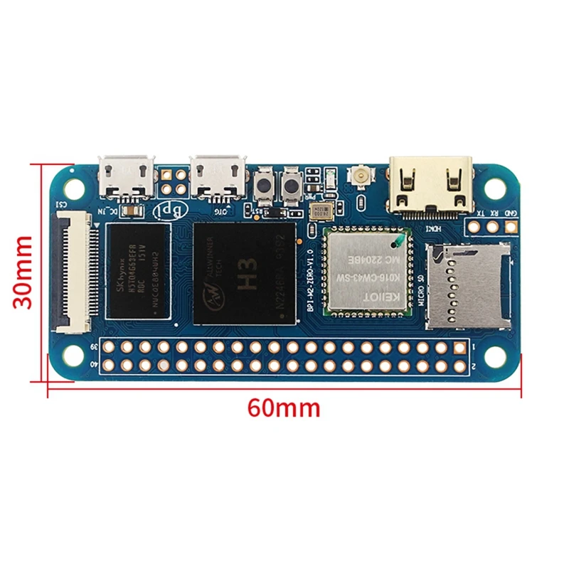 Banana Pi M2 Zero BPI-M2 Zero Alliwnner H3 Quad Core Cortex-A7 Development Board
Banana Pi M2 Zero BPI-M2 Zero Alliwnner H3 Quad Core Cortex-A7 Development Board