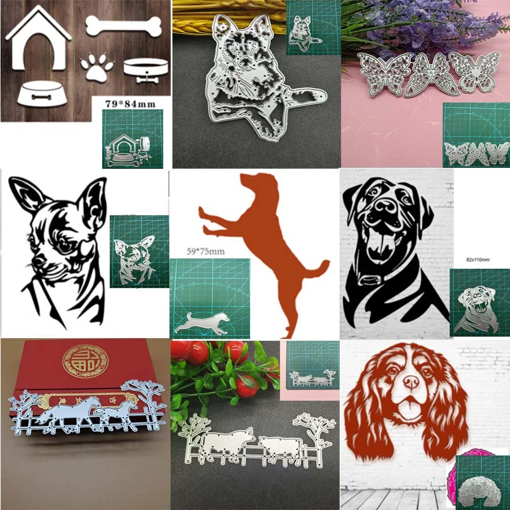 butterfly dog horse Animal die cutting metal cutting die DIY scrapbook paper card decoration craft embossing die cutting
butterfly dog horse Animal die cutting metal cutting die DIY scrapbook paper card decoration craft embossing die cutting