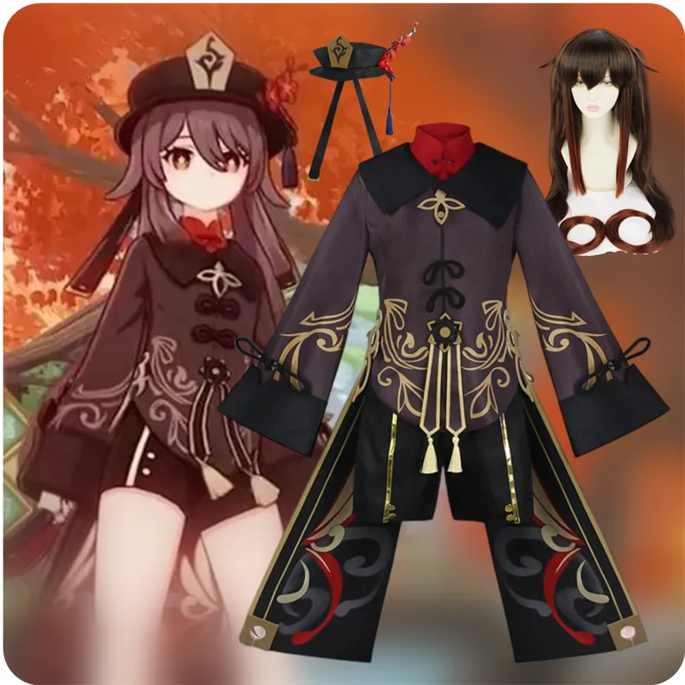 Genshin Impact Hutao Cosplay Costume Uniform Anime Game Hu Tao Halloween Women Clothes
Genshin Impact Hutao Cosplay Costume Uniform Anime Game Hu Tao Halloween Women Clothes