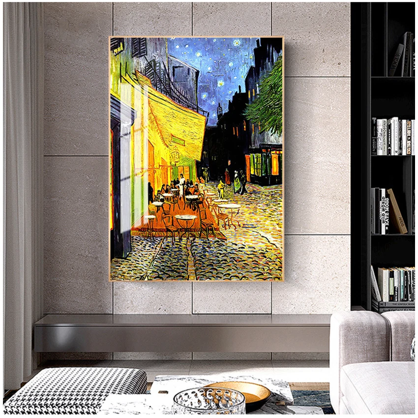 Wall Art Pictures for Living Room Decoration Van Gogh Famous Oil Painting Print Poster Cafe Terrace At Night Reproduction Canvas
Wall Art Pictures for Living Room Decoration Van Gogh Famous Oil Painting Print Poster Cafe Terrace At Night Reproduction Canvas