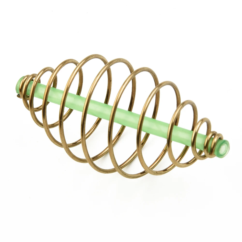 10pcs Carp Fishing Spring Feeder Fishing Bait Cage For Carp Fishing Fresh & Saltwater Inline Method Feeder 4 Sizes
10pcs Carp Fishing Spring Feeder Fishing Bait Cage For Carp Fishing Fresh & Saltwater Inline Method Feeder 4 Sizes